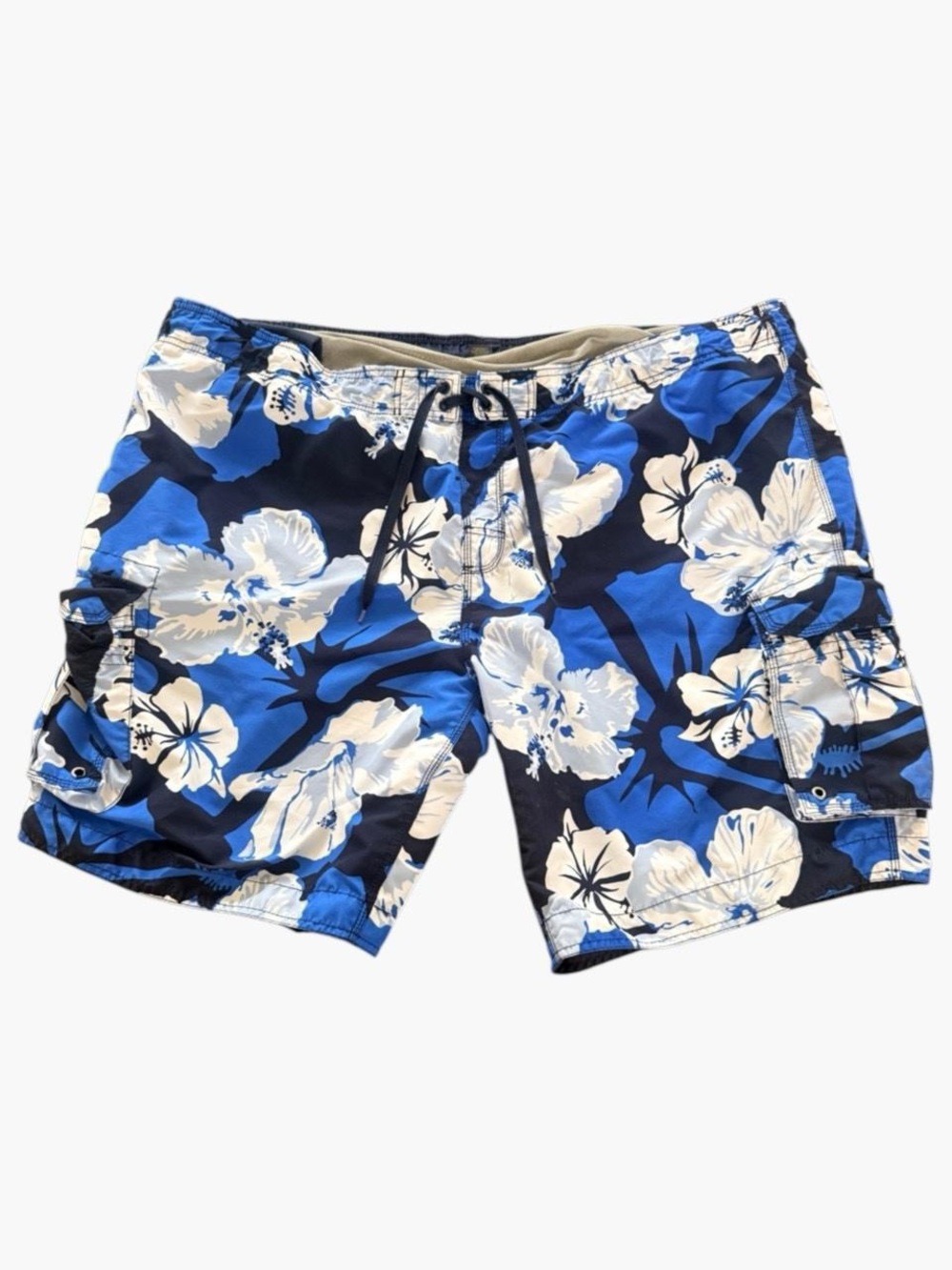 Floral Hibiscus Swim Trunks Board Shorts